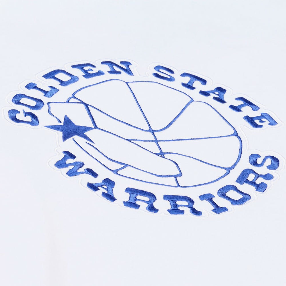 Golden State Warriors Arctic Fleece Sweatshirt White - NBA