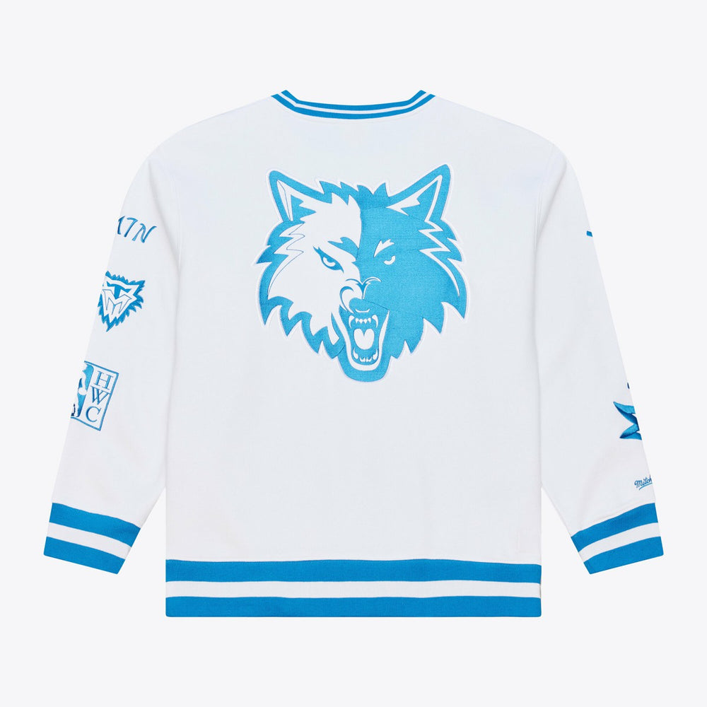 Minnesota Timberwolves Arctic Fleece Sweatshirt White - NBA