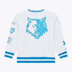 Minnesota Timberwolves Arctic Fleece Sweatshirt White - NBA
