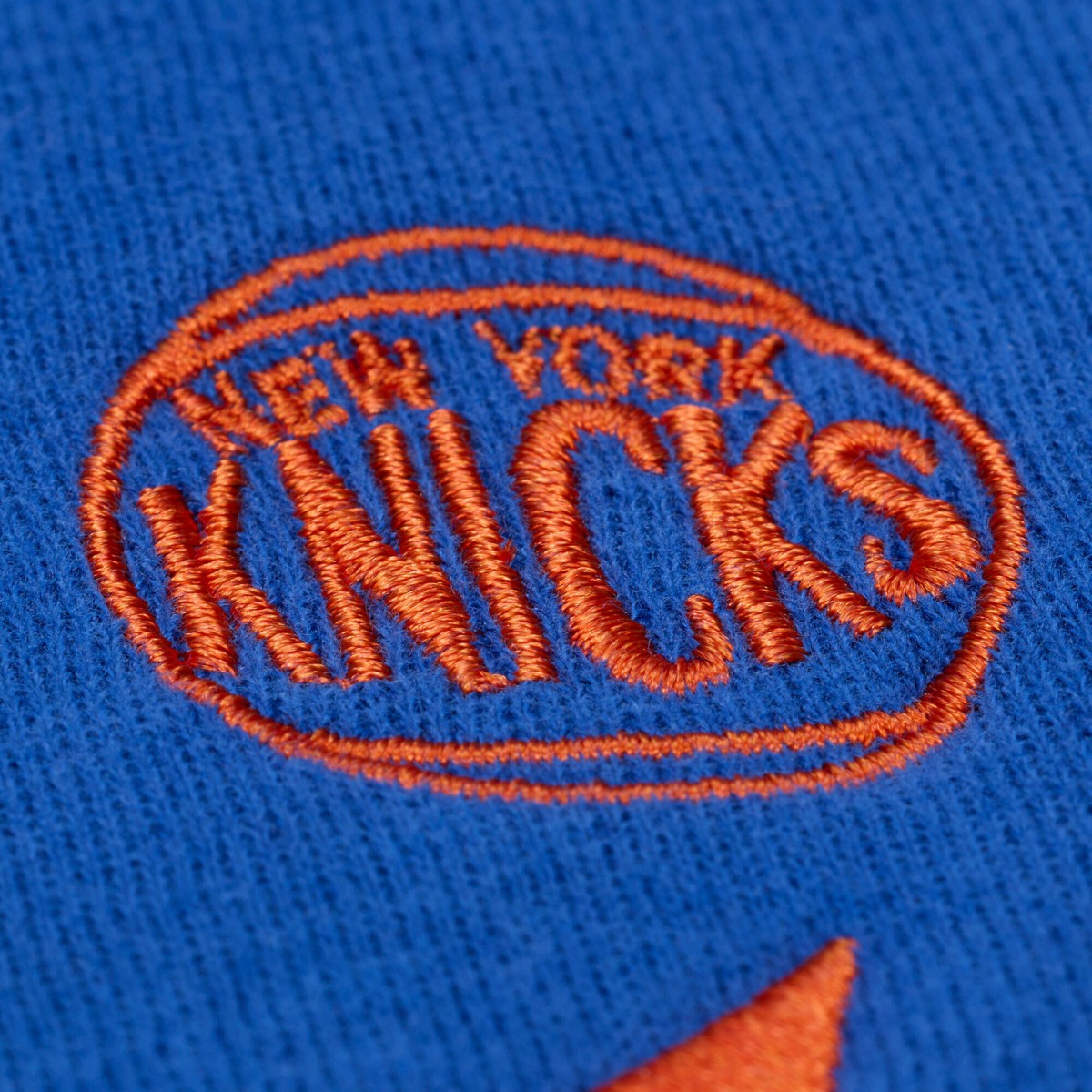 New York Knicks Women's Hardwood Classics Script Lightweight Sweatshirt Royal - NBA