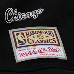 Chicago Bulls Women's Hardwood Classics Script Lightweight Sweatshirt Black - NBA