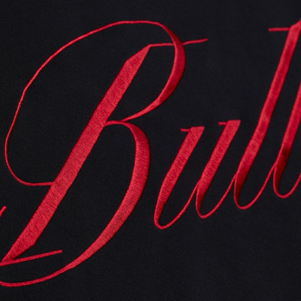 Chicago Bulls Women's Hardwood Classics Script Lightweight Sweatshirt Black - NBA
