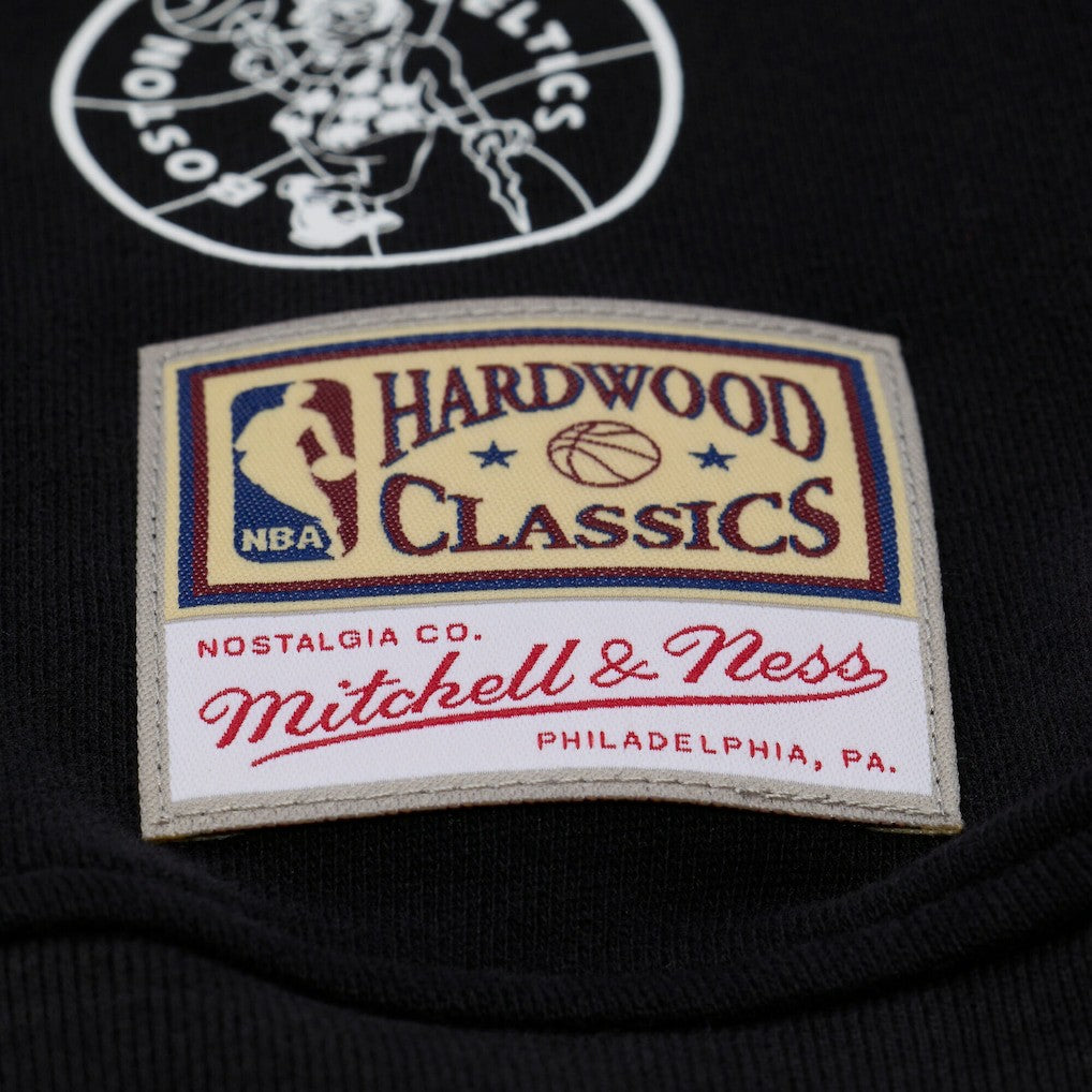 Boston Celtics Women's Hardwood Classics Script Lightweight Sweatshirt Black - NBA