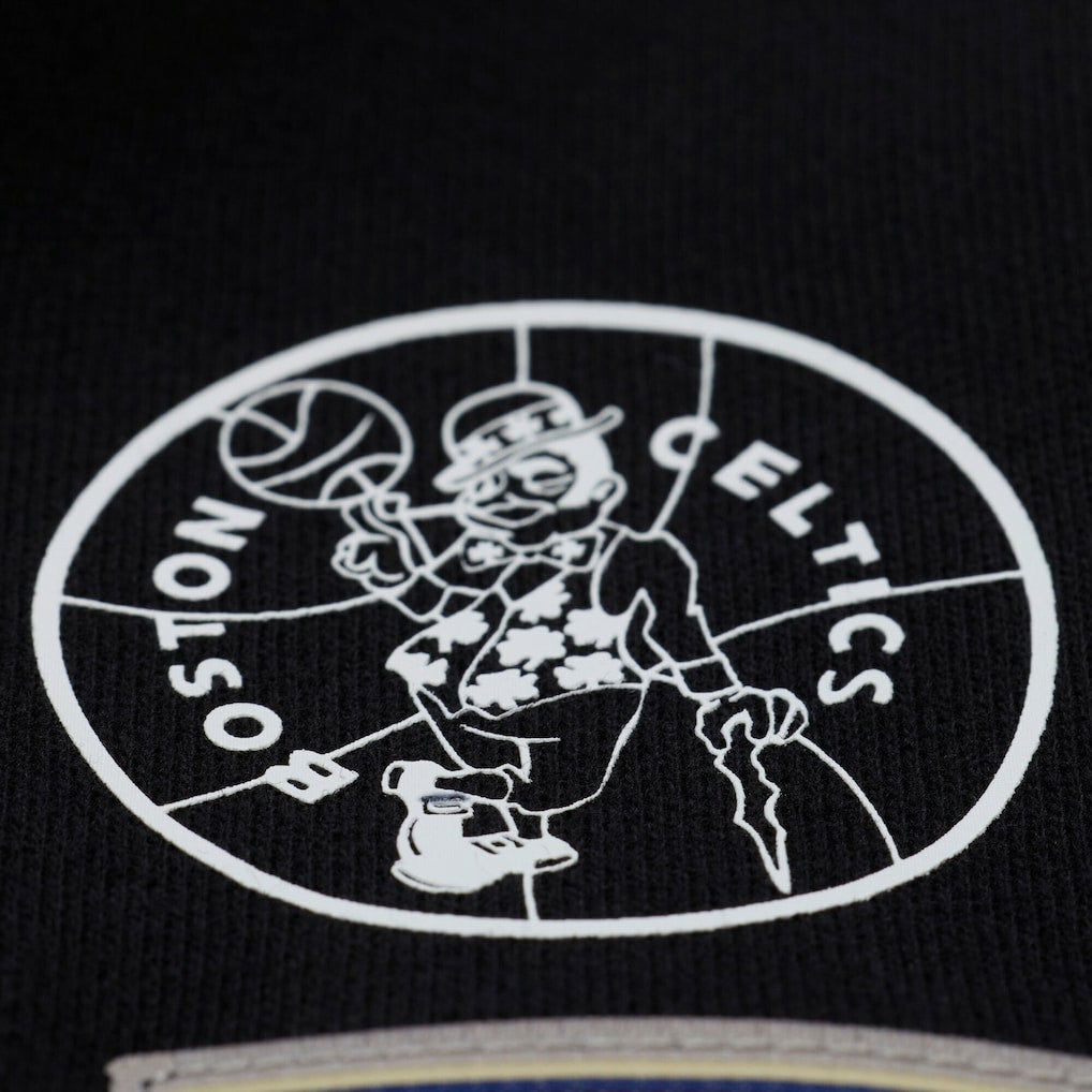 Boston Celtics Women's Hardwood Classics Script Lightweight Sweatshirt Black - NBA