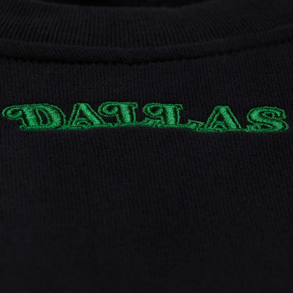 Dallas Mavericks Women's Hardwood Classics Script Lightweight Sweatshirt Black - NBA