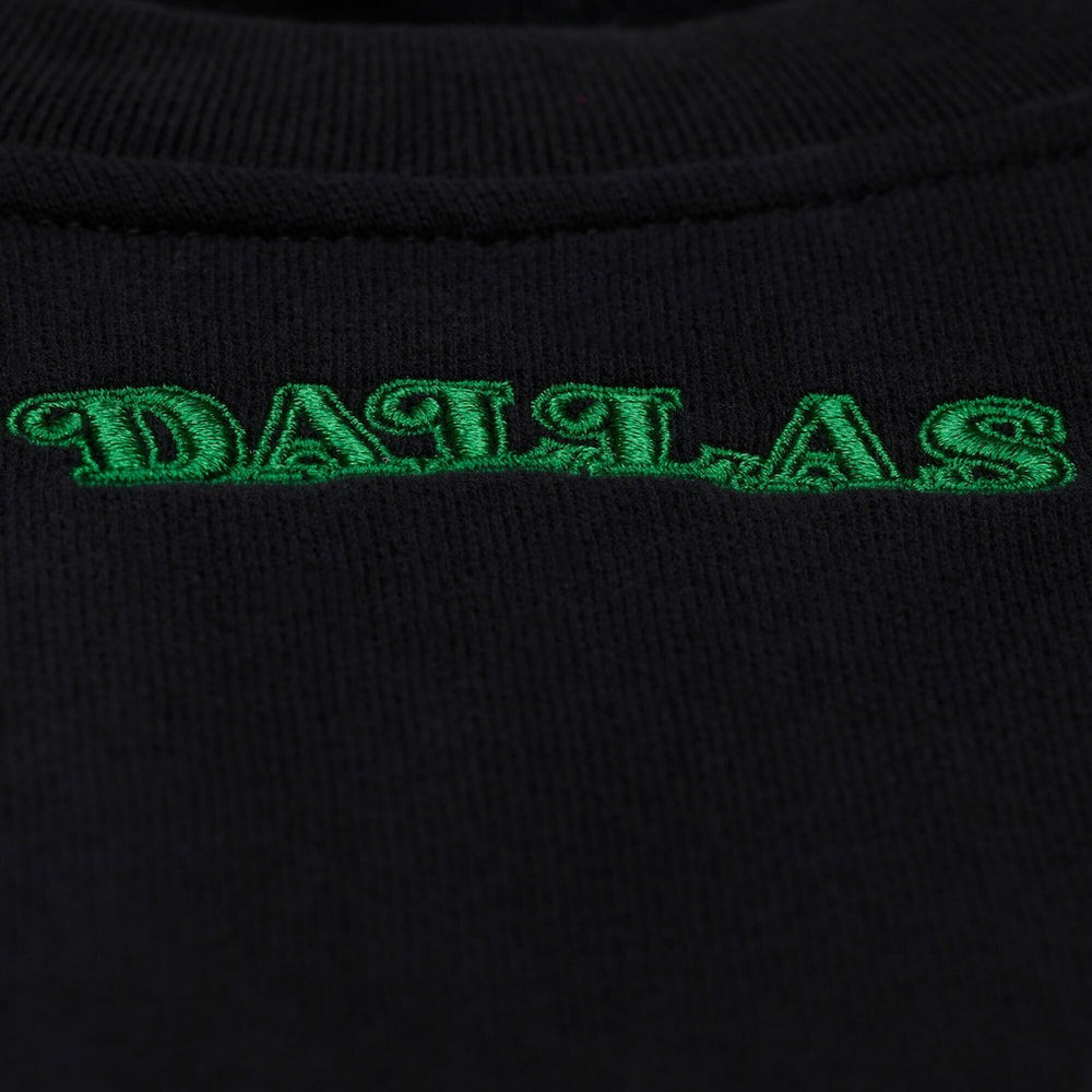 Dallas Mavericks Women's Hardwood Classics Script Lightweight Sweatshirt Black - NBA