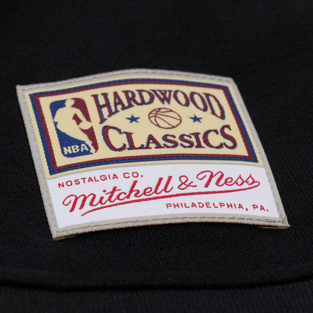 Denver Nuggets Women's Hardwood Classics Script Lightweight Sweatshirt Black - NBA