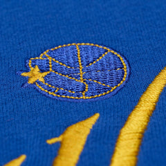Golden State Warriors Women's Hardwood Classics Script Lightweight Sweatshirt Royal - NBA