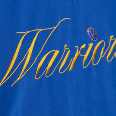 Golden State Warriors Women's Hardwood Classics Script Lightweight Sweatshirt Royal - NBA
