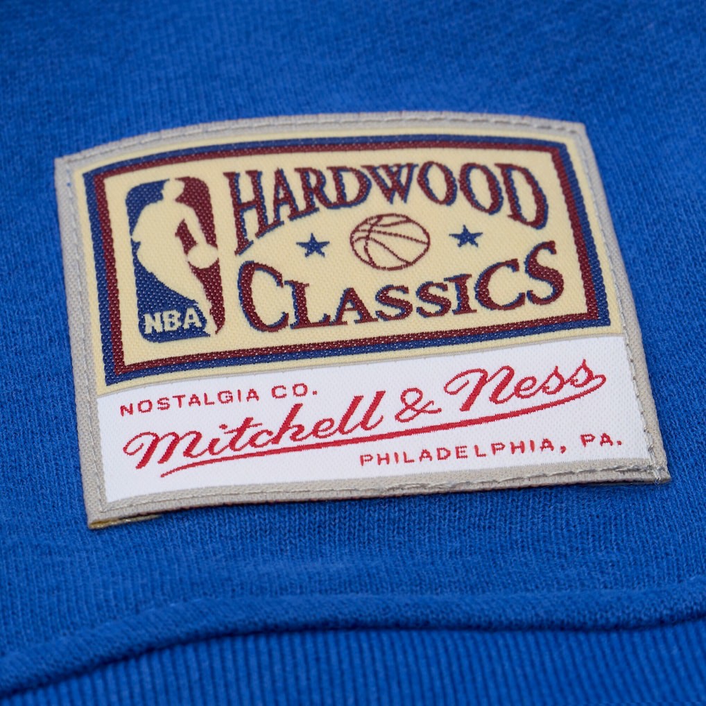 Golden State Warriors Women's Hardwood Classics Script Lightweight Sweatshirt Royal - NBA