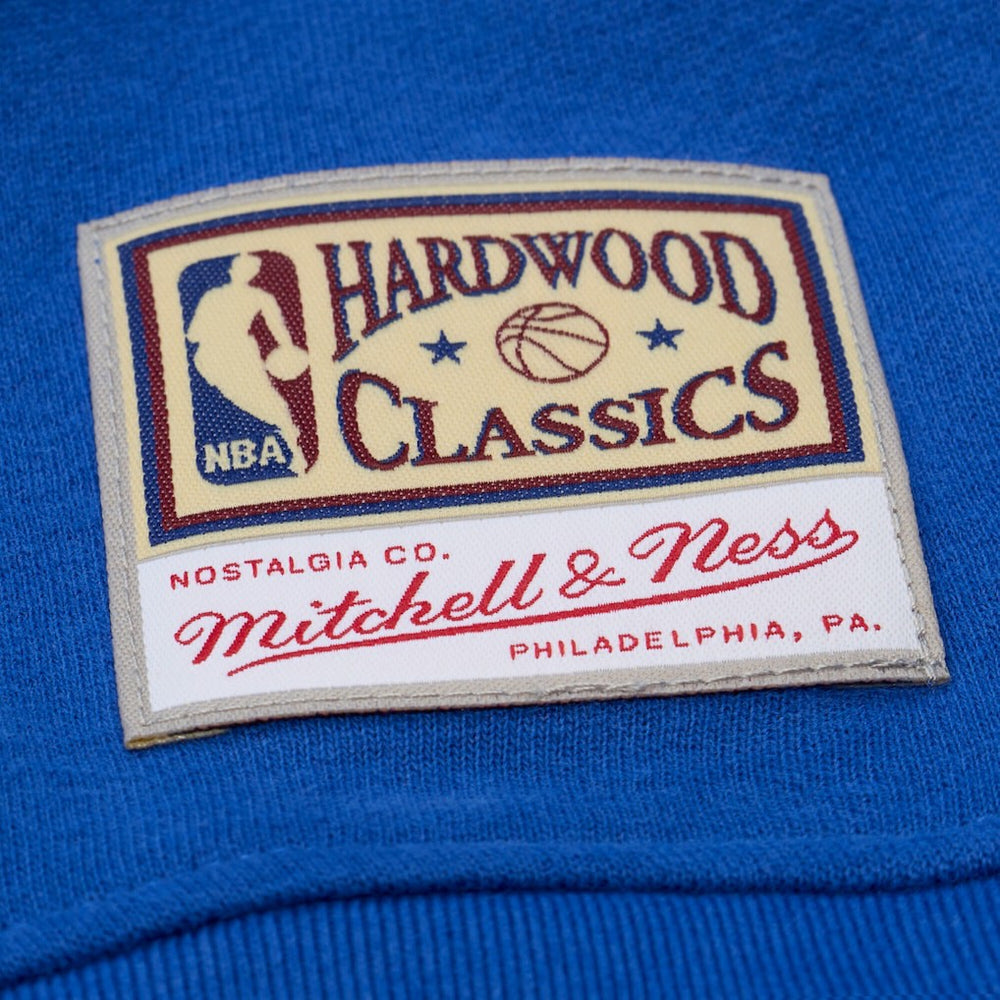 Golden State Warriors Women's Hardwood Classics Script Lightweight Sweatshirt Royal - NBA