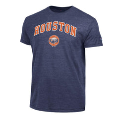 Houston Astros Champion Cooperstown Wordmark Lockup Tri-Blend T-Shirt - MLB
