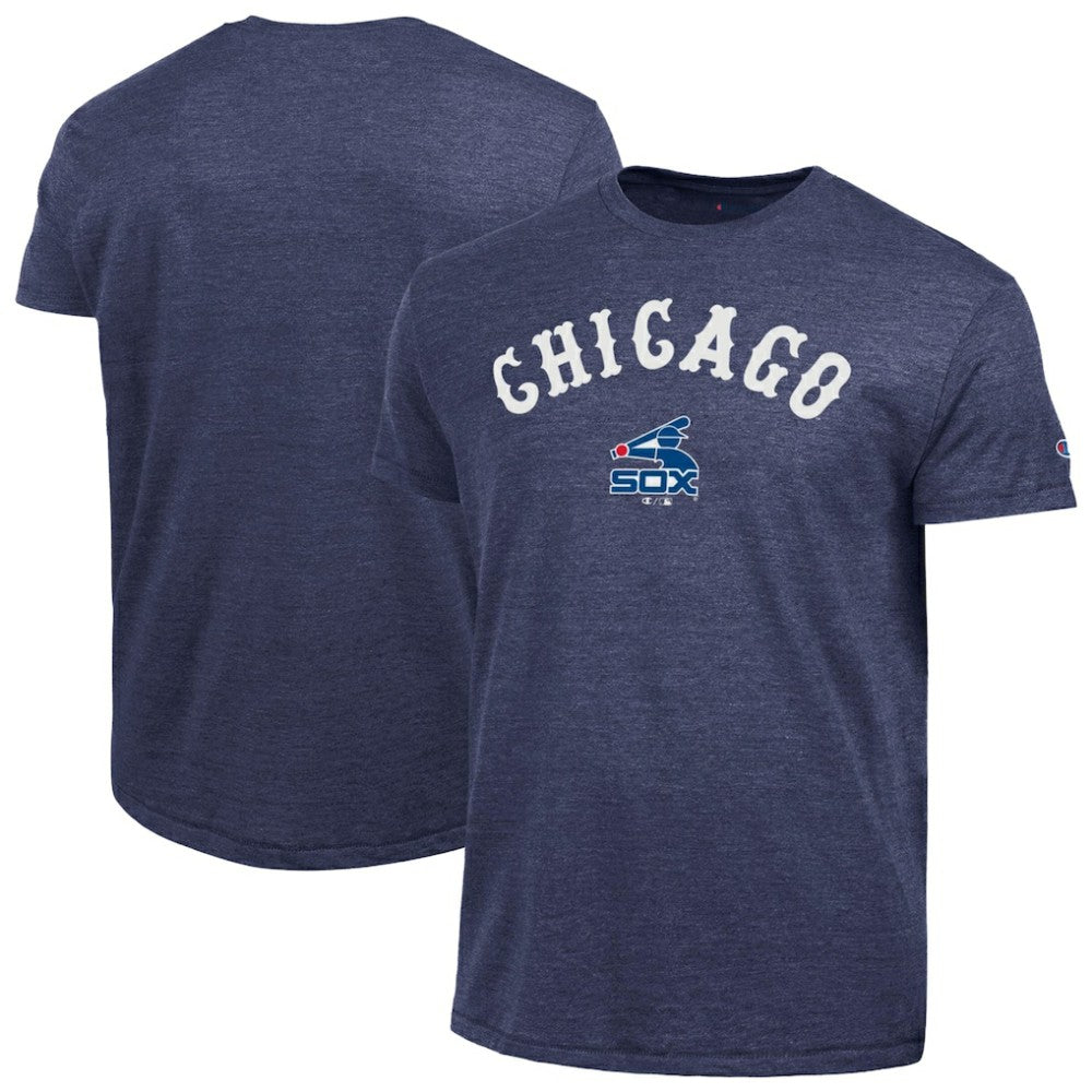 Chicago White Sox Champion Cooperstown Wordmark Lockup Tri-Blend T-Shirt - MLB