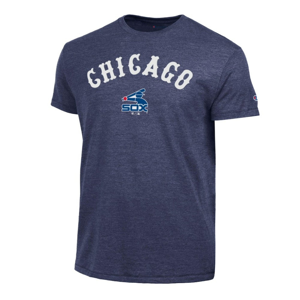 Chicago White Sox Champion Cooperstown Wordmark Lockup Tri-Blend T-Shirt - MLB