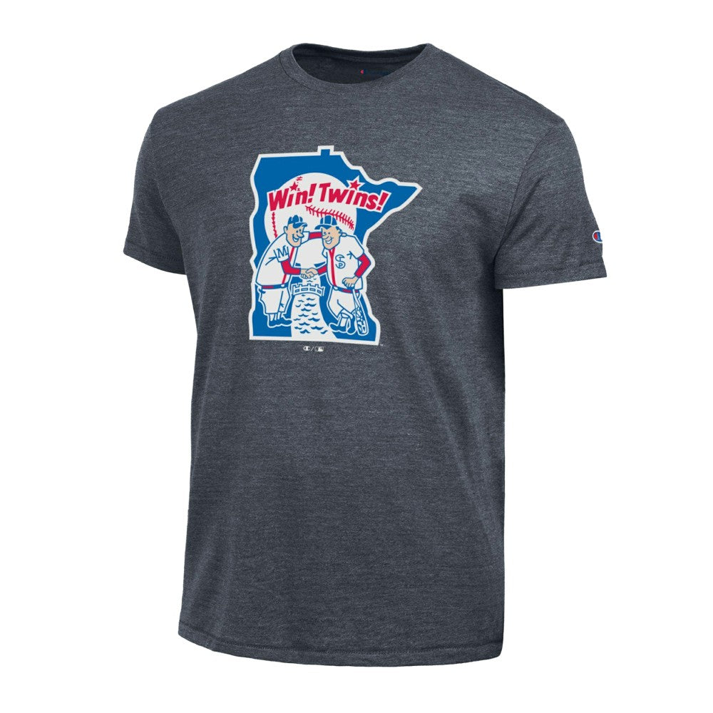 Minnesota Twins Champion Cooperstown Logo Tri-Blend T-Shirt - MLB
