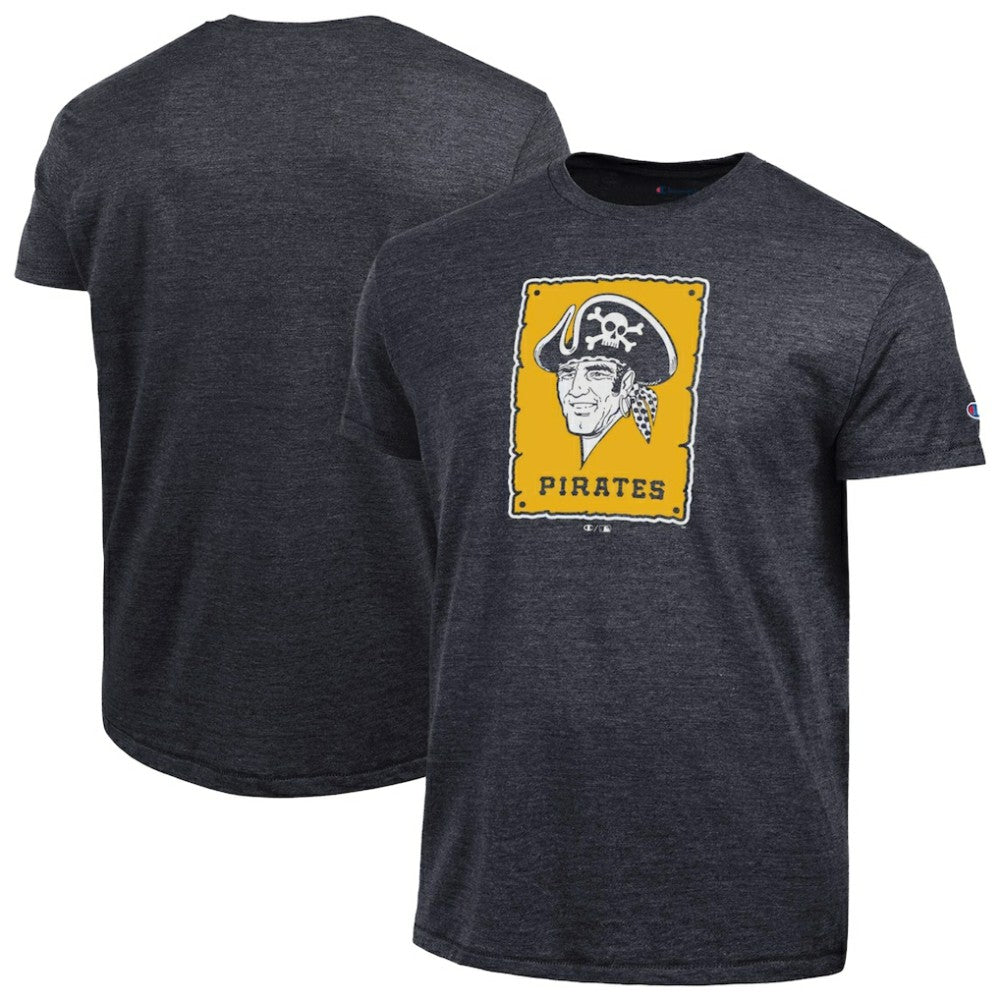 Pittsburgh Pirates Champion Cooperstown Logo Tri-Blend T-Shirt - MLB