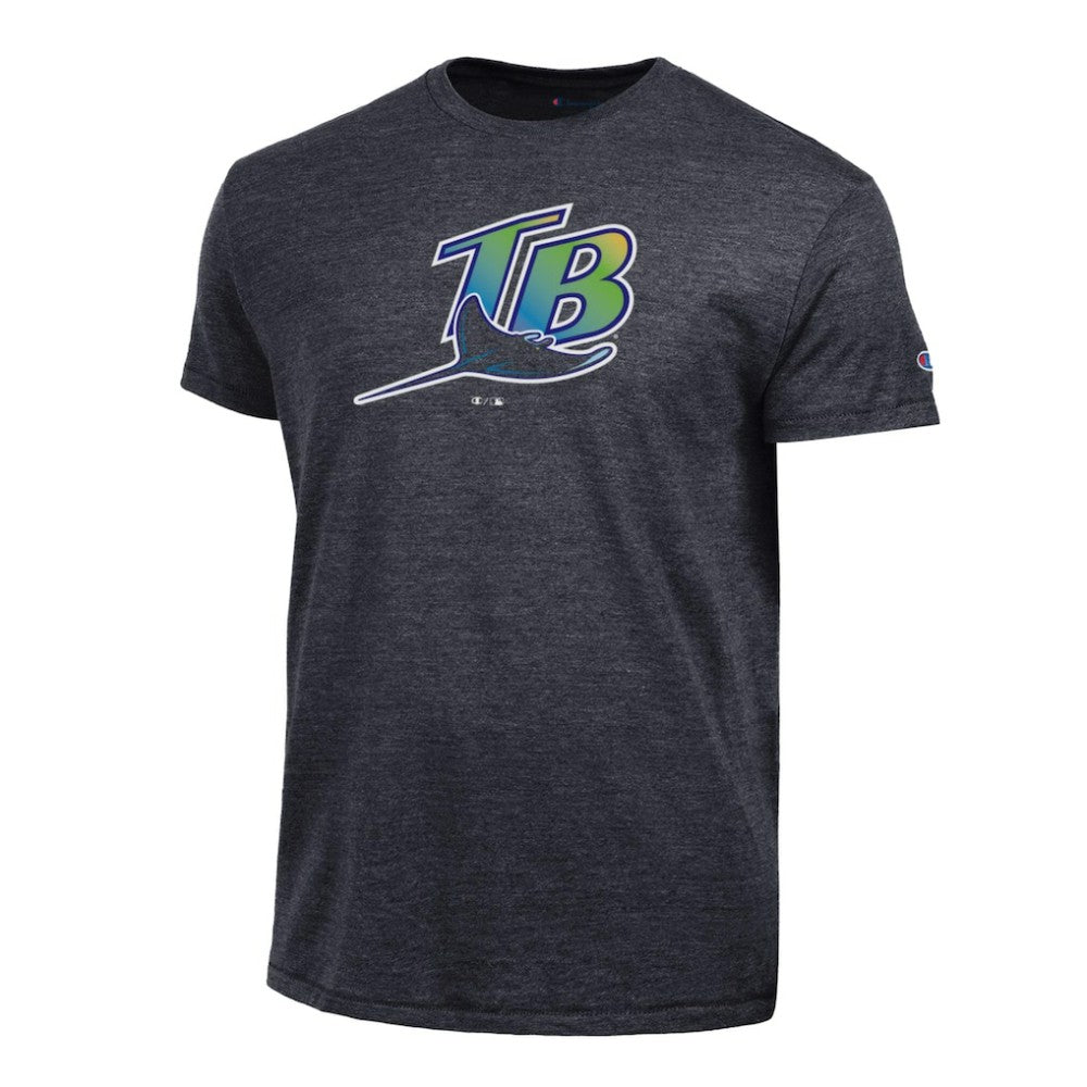 Tampa Bay Rays Champion Cooperstown Logo Tri-Blend T-Shirt - MLB