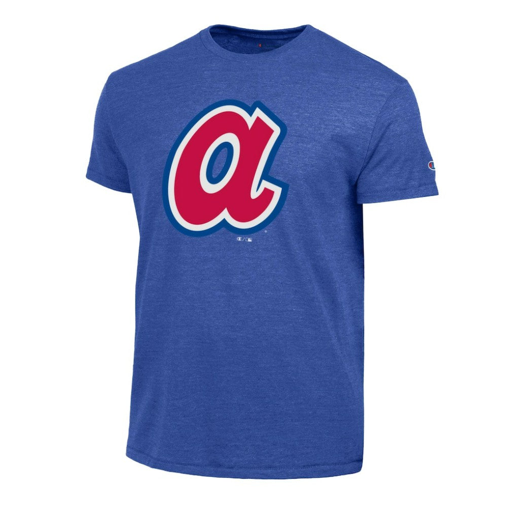 Atlanta Braves Champion Cooperstown Logo Tri-Blend T-Shirt - MLB