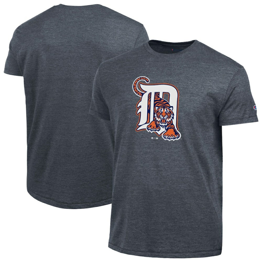 Detroit Tigers Champion Cooperstown Logo Tri-Blend T-Shirt - MLB
