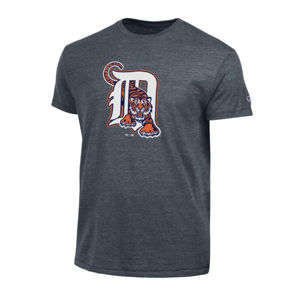 Detroit Tigers Champion Cooperstown Logo Tri-Blend T-Shirt - MLB