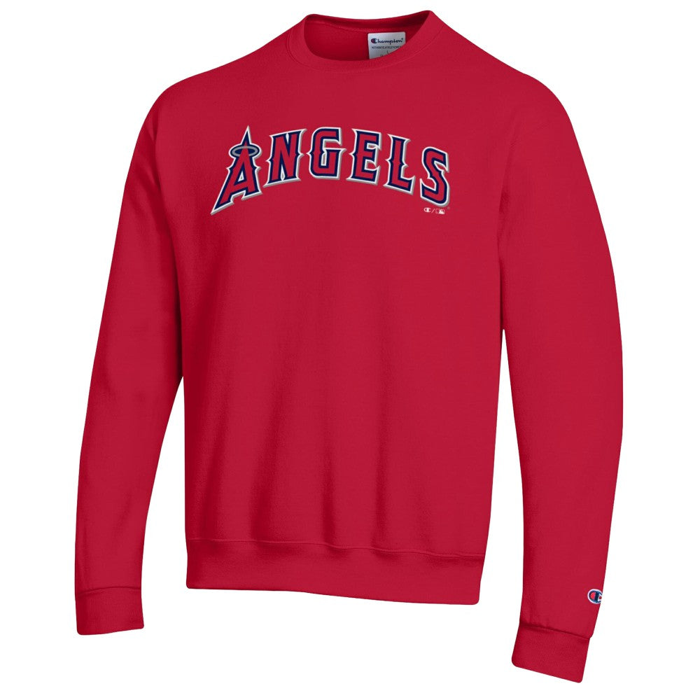 Los Angeles Angels Champion Powerblend Wordmark Sweatshirt - MLB