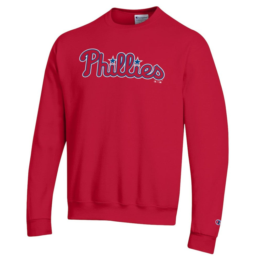 Philadelphia Phillies Champion Powerblend Wordmark Sweatshirt - MLB