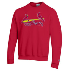 St. Louis Cardinals Champion Powerblend Wordmark Sweatshirt - MLB
