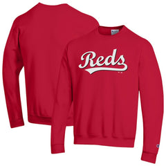 Cincinnati Reds Champion Powerblend Wordmark Sweatshirt - MLB