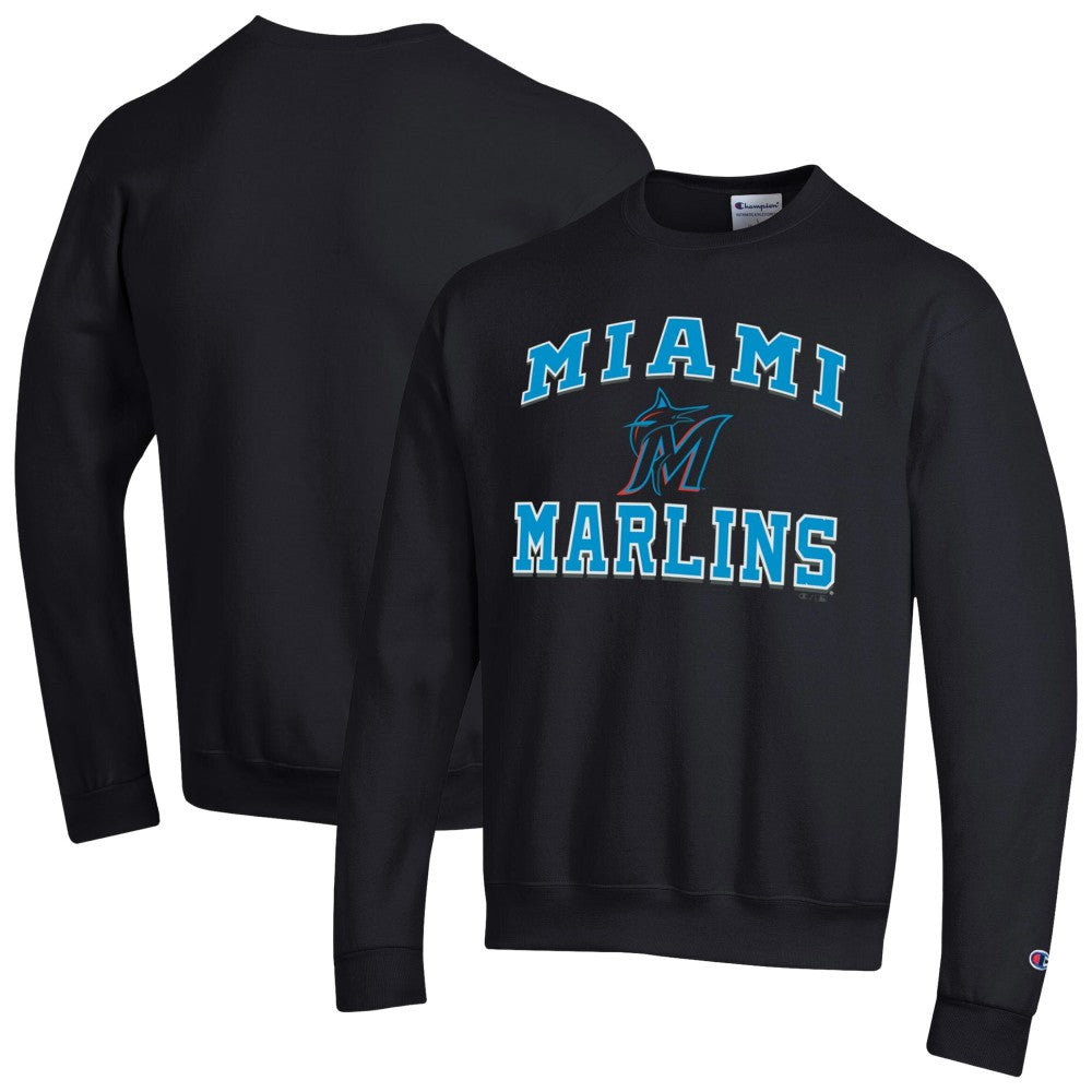 Miami Marlins Champion Heart & Soul Powerblend Sweatshirt - MLB
