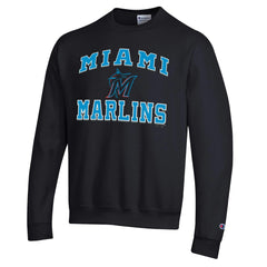 Miami Marlins Champion Heart & Soul Powerblend Sweatshirt - MLB