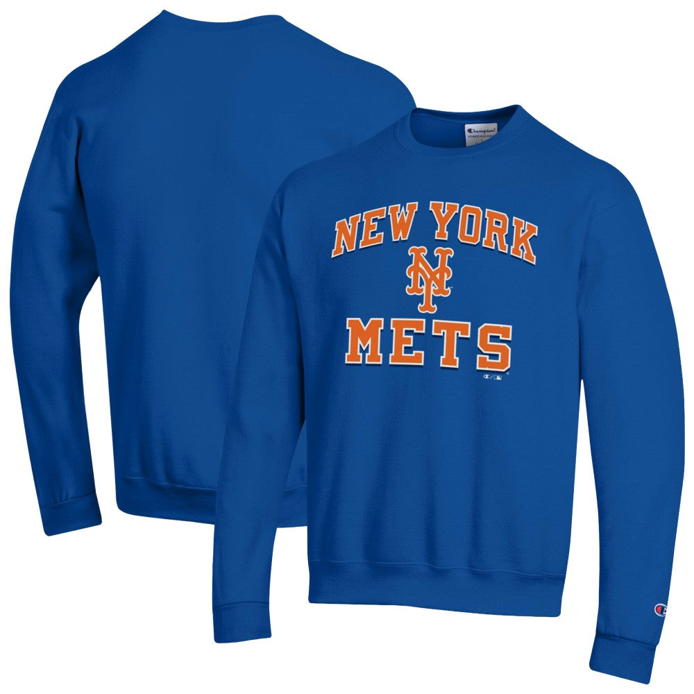 New York Mets Champion Heart & Soul Powerblend Sweatshirt - MLB