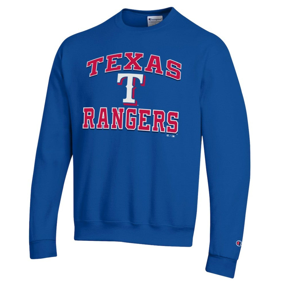 Texas Rangers Champion Heart & Soul Powerblend Sweatshirt - MLB