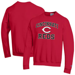 Cincinnati Reds Champion Heart & Soul Powerblend Sweatshirt - MLB