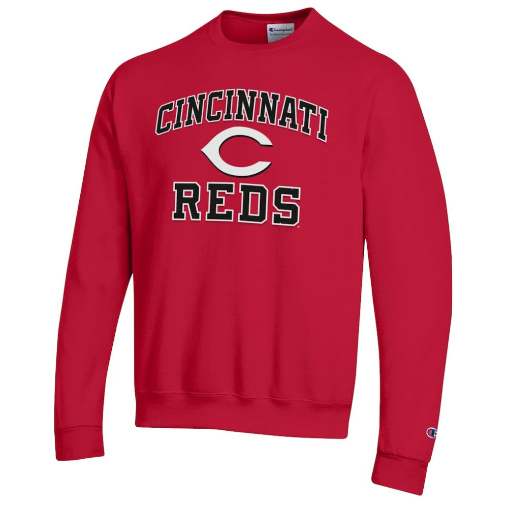 Cincinnati Reds Champion Heart & Soul Powerblend Sweatshirt - MLB