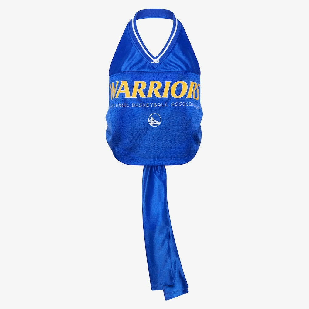 Golden State Warriors Off Season x NBA Women's Halter Top Royal - NBA