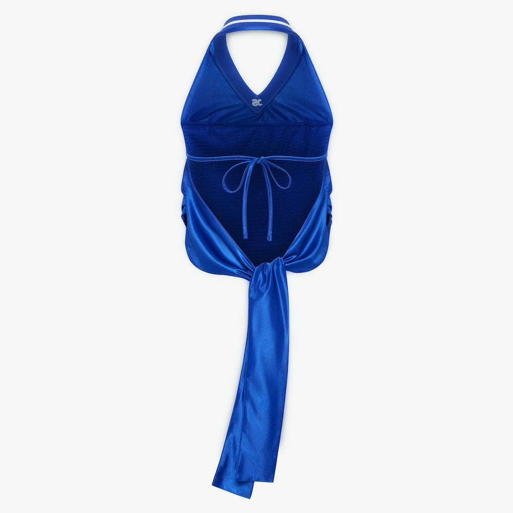 Golden State Warriors Off Season x NBA Women's Halter Top Royal - NBA