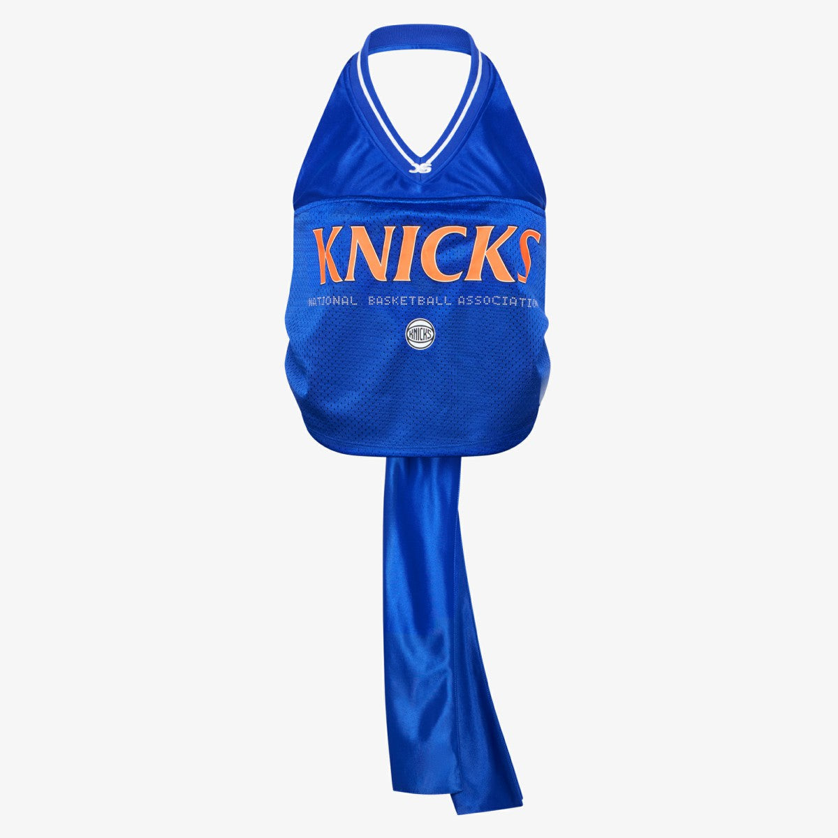 New York Knicks Off Season x NBA Women's Halter Top Blue - NBA