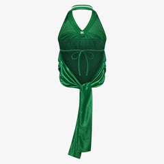 Boston Celtics Off Season x NBA Women's Halter Top Kelly Green - NBA