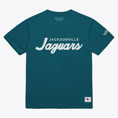 Jacksonville Jaguars Head Coach Classic T-Shirt Teal | Mitchell & Ness