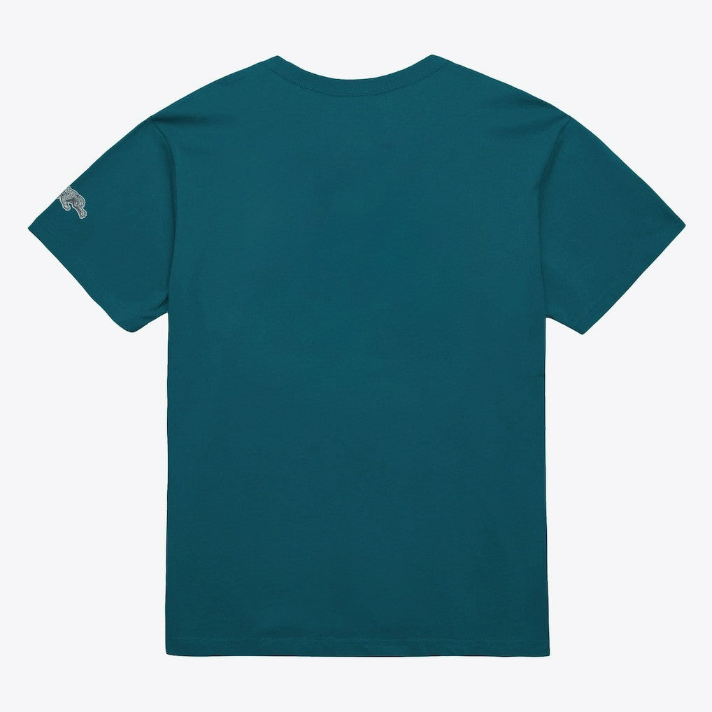 Jacksonville Jaguars Head Coach Classic T-Shirt Teal | Mitchell & Ness