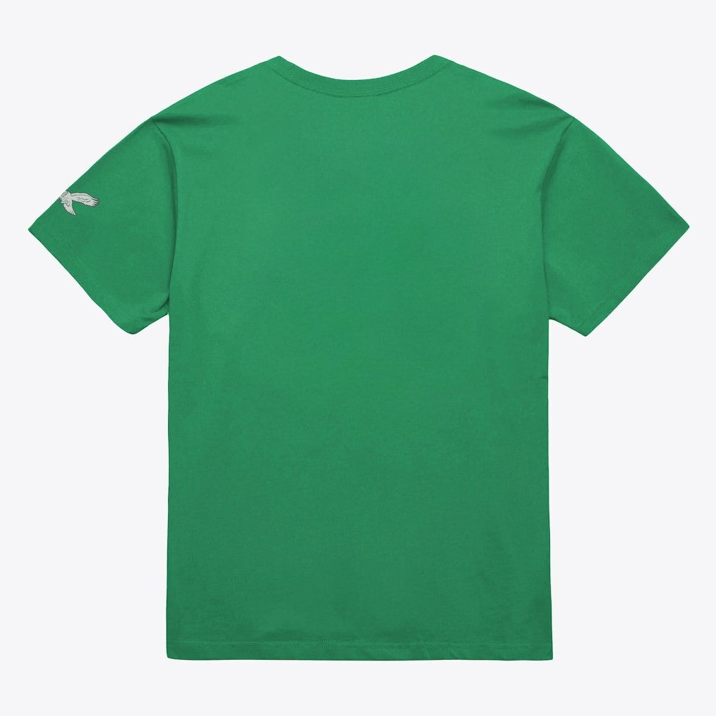 Philadelphia Eagles Head Coach Classic T-Shirt Kelly Green | Mitchell & Ness