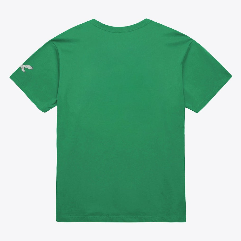 Philadelphia Eagles Head Coach Classic T-Shirt Kelly Green | Mitchell & Ness