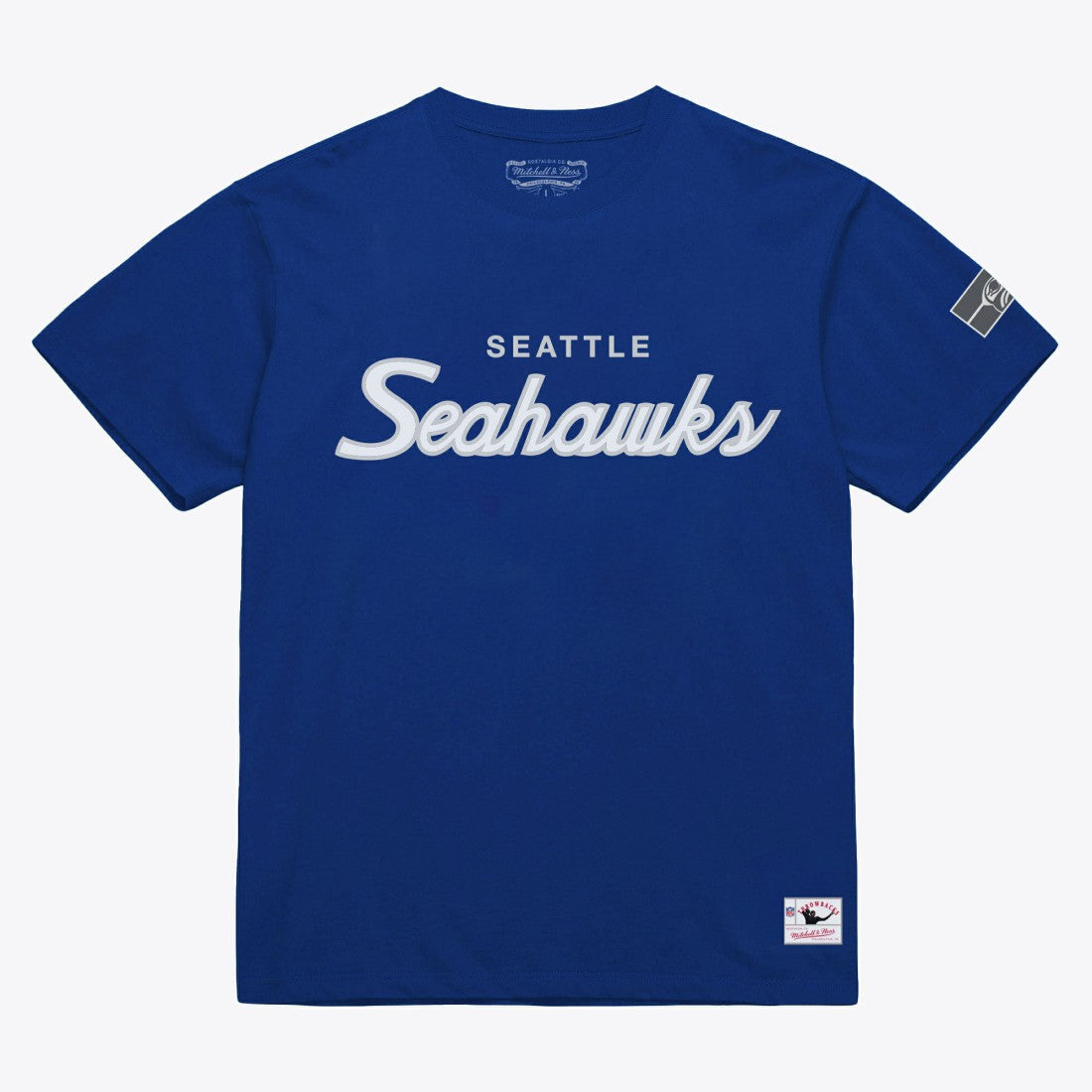 Seattle Seahawks Head Coach Classic T-Shirt Royal | Mitchell & Ness