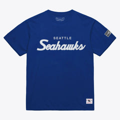 Seattle Seahawks Head Coach Classic T-Shirt Royal | Mitchell & Ness