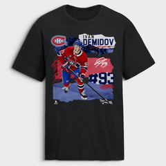 Ivan Demidov Montreal Canadiens Fresh Ice T-Shirt - Black - NHL