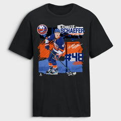 Matthew Schaefer New York Islanders Fresh Ice T-Shirt - Black - NHL