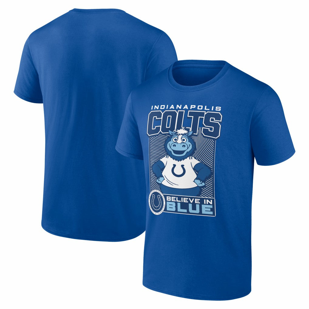 Indianapolis Colts Mascot T-Shirt Royal | NFL