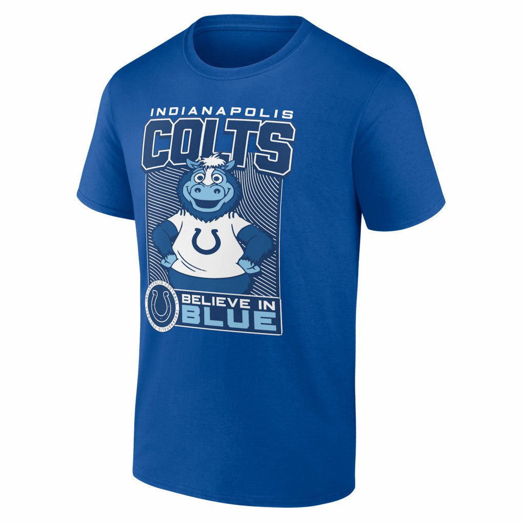 Indianapolis Colts Mascot T-Shirt Royal | NFL