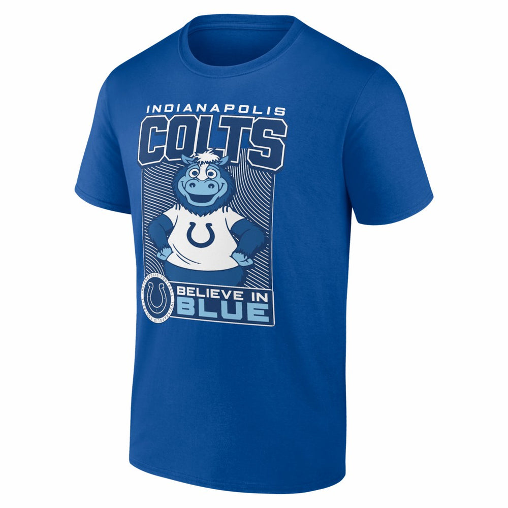 Indianapolis Colts Mascot T-Shirt Royal | NFL