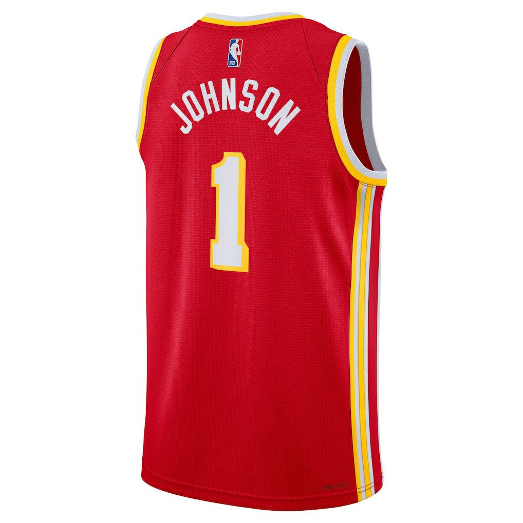 Jalen Johnson Atlanta Hawks Unisex Swingman Jersey Icon Edition Red - NBA